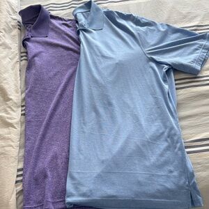 2 Men’s Haggar polo shirts